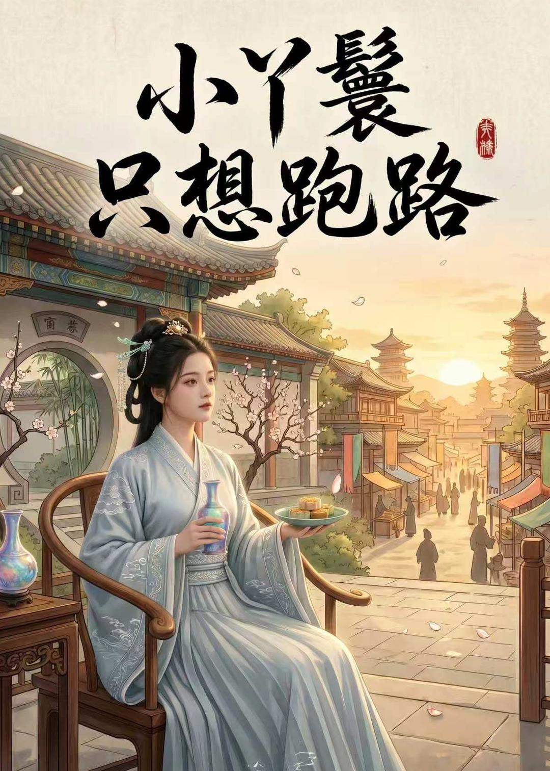 穿成古代小丫鬟,开局捡到冷面王爷 短剧海报